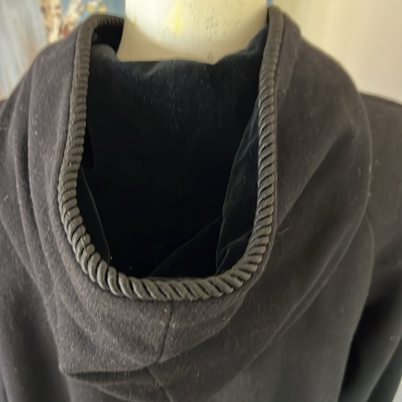 London Fog Full Length Hooded Wool Coat - Picture 7 of 13